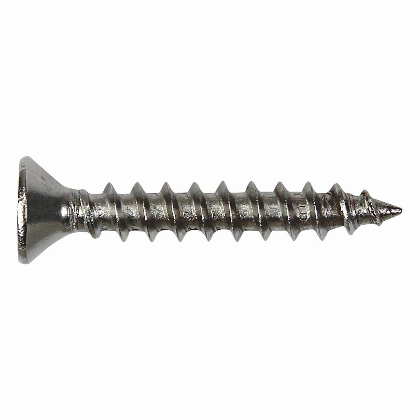 Otter Satin Stainless Steel Hinge Screws - 7 x 30mm - 16 Pack