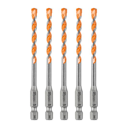 Kango Masonry Drill Bit 5mm x 100mm 5 Pack