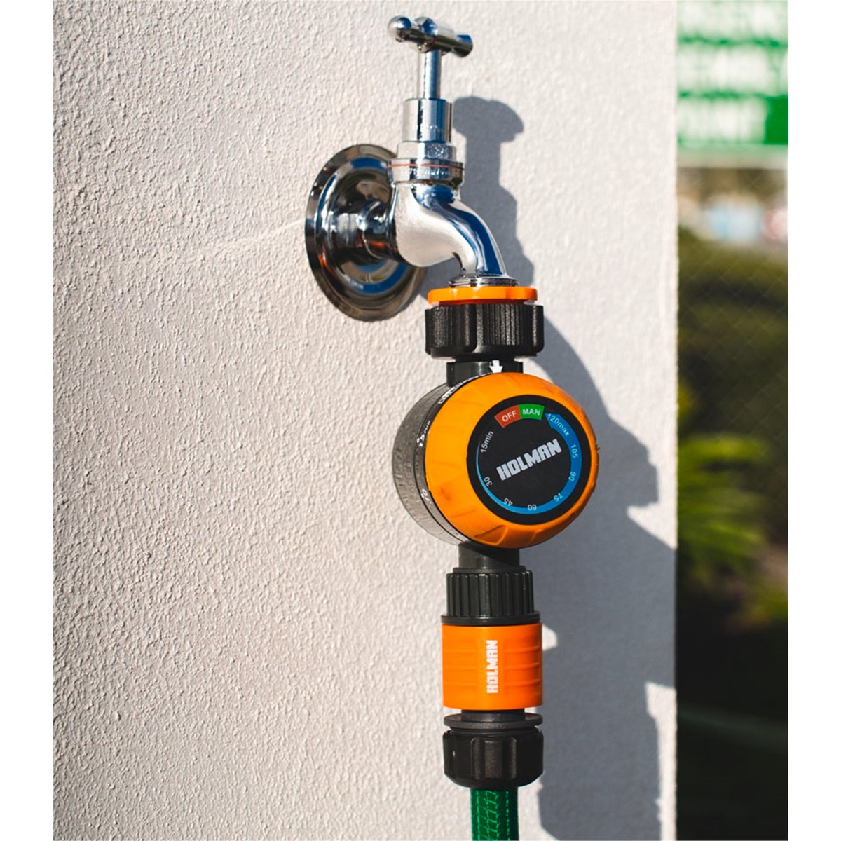 Holman Mechanical Tap Timer - 2 Hour - Plastic - Auto Shut Off