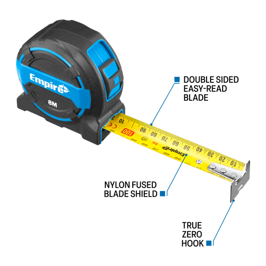 Empire Tape Measure - 8m