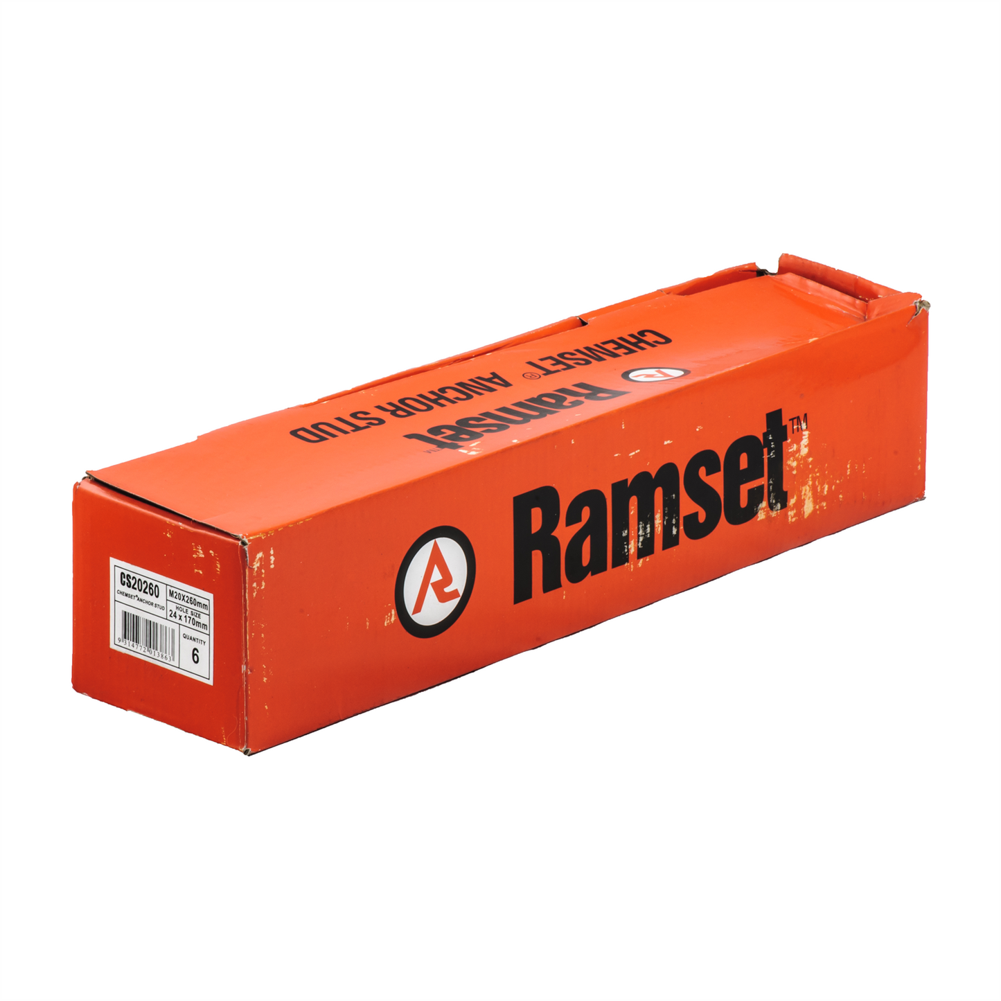Ramset Chemset Anchor Stud - M20 x 260mm - 6 Pack