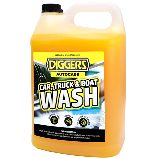 Diggers Car Truck Boat Wash - 5L