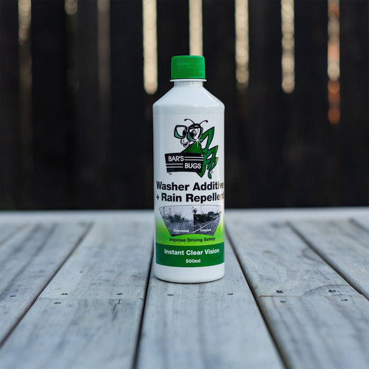 Bar's Bugs Windscreen Cleaner - Washer Additive + Rain Repellent - 500ml