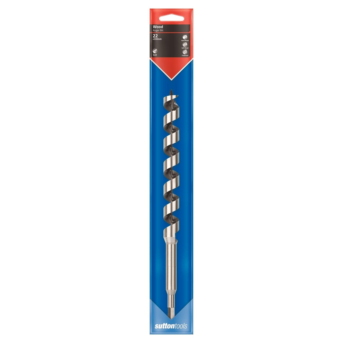 Sutton Tools Wood Auger Bit - 330 x 22mm