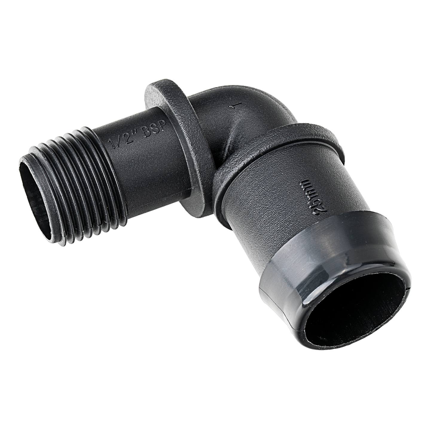 K Rain Barbed Elbow - 25mm x 15mm Male - 5 Pack