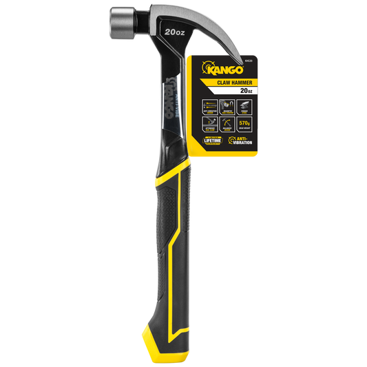 Kango Anti Vibration Steel Claw Hammer 20oz