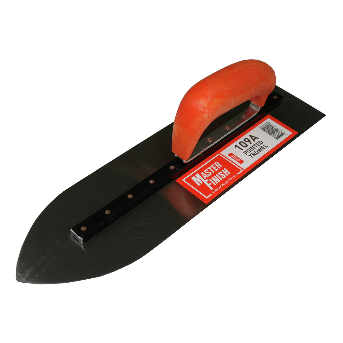 Masterfinish Pointed Trowel - 355mm Carbon Steel - Comfortable Grip
