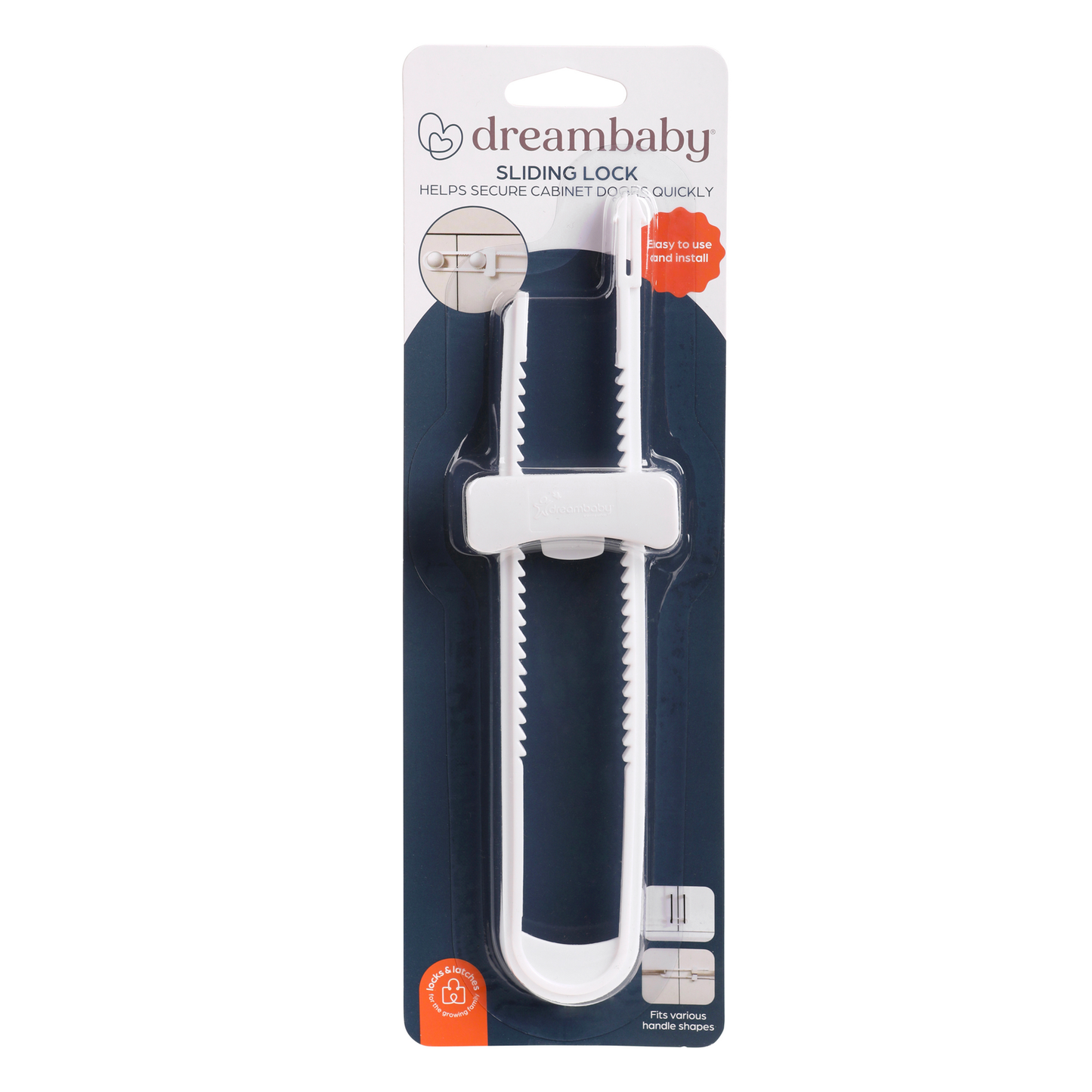 Dreambaby Child Safety Sliding Lock - 59mm