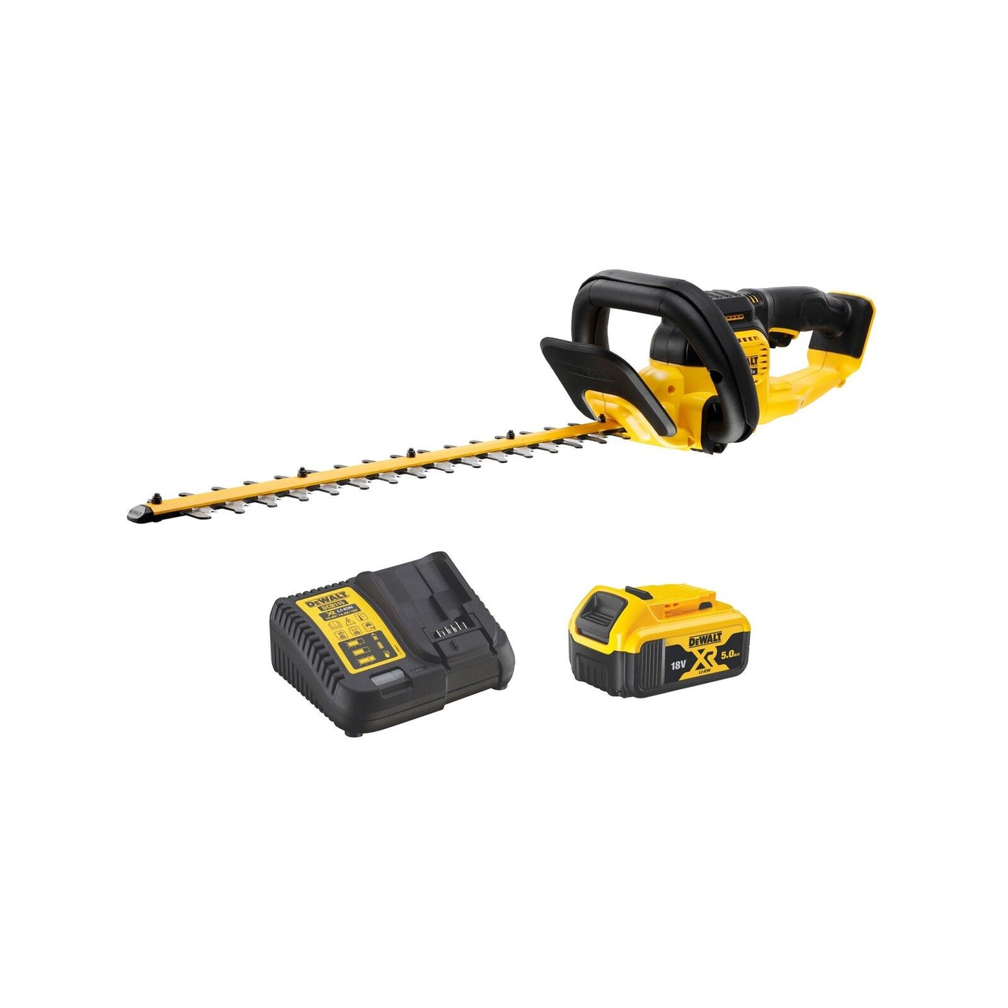 Dewalt Brushless Hedge Trimmer Combo Kit - 18V - 550mm - 5.0Ah