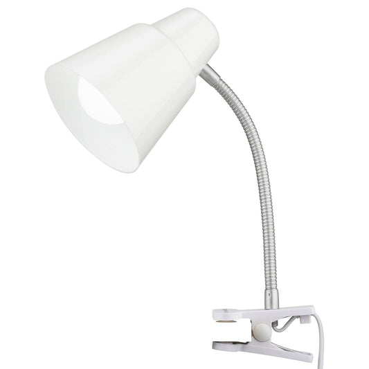 Verve Design White Brylee Clamp Lamp