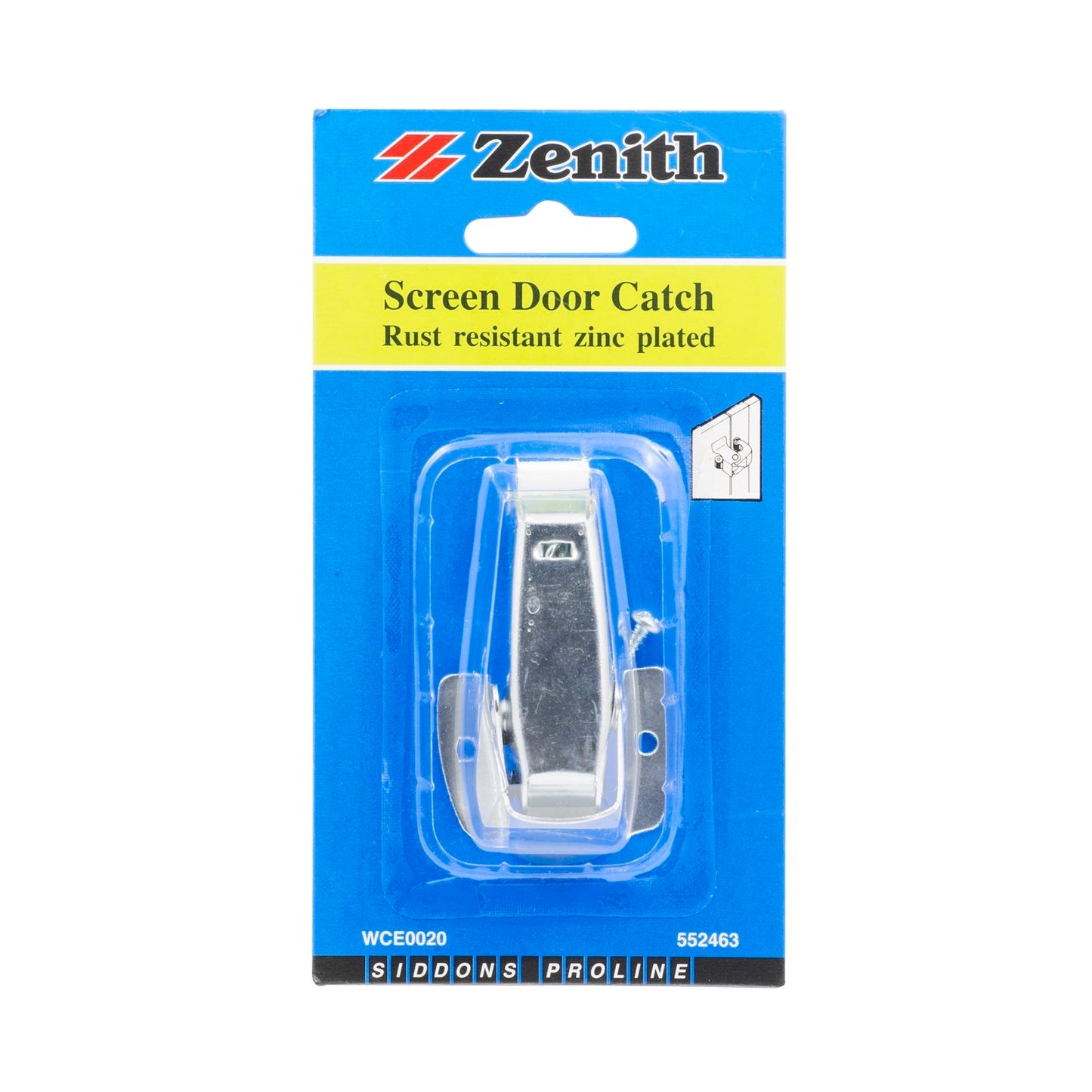 Zenith Screen Door Catch - 90 x 165mm
