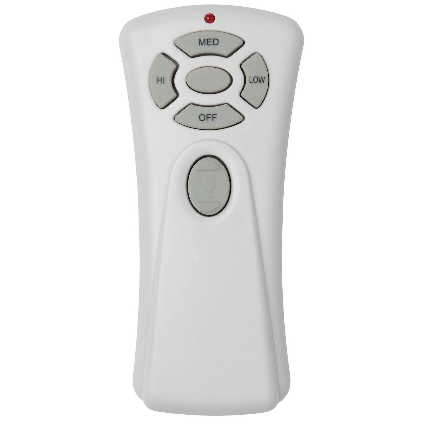 Mercator Grey Ceiling Fan Remote Control - 61mm