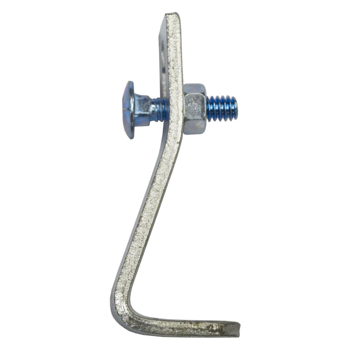 Kinetic No 7 Saddle Clips 2 Pack Galvanised Iron Rust Resistant