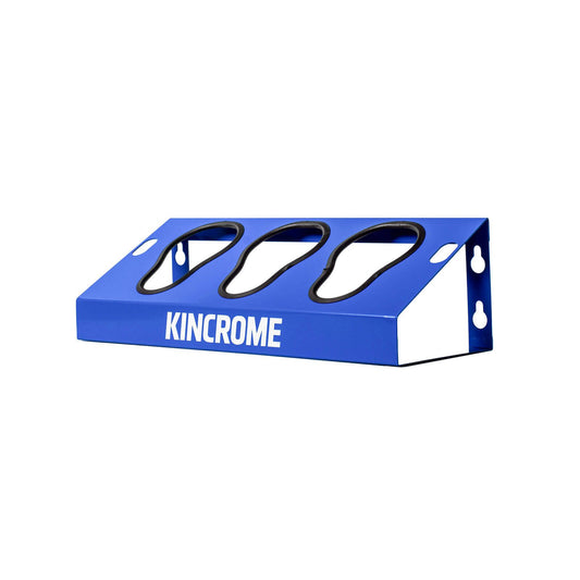 Kincrome Bluesteel Power Tool Holder - 3 Slot - 137mm x 120mm x 416mm