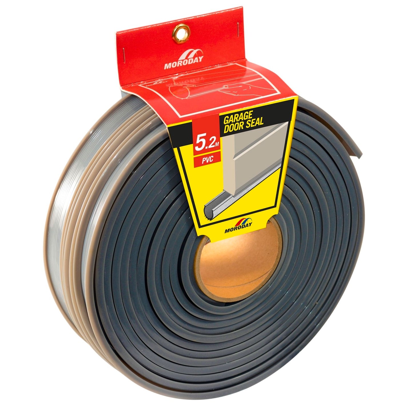 Moroday Garage Door Seal - 60mm x 5.2m