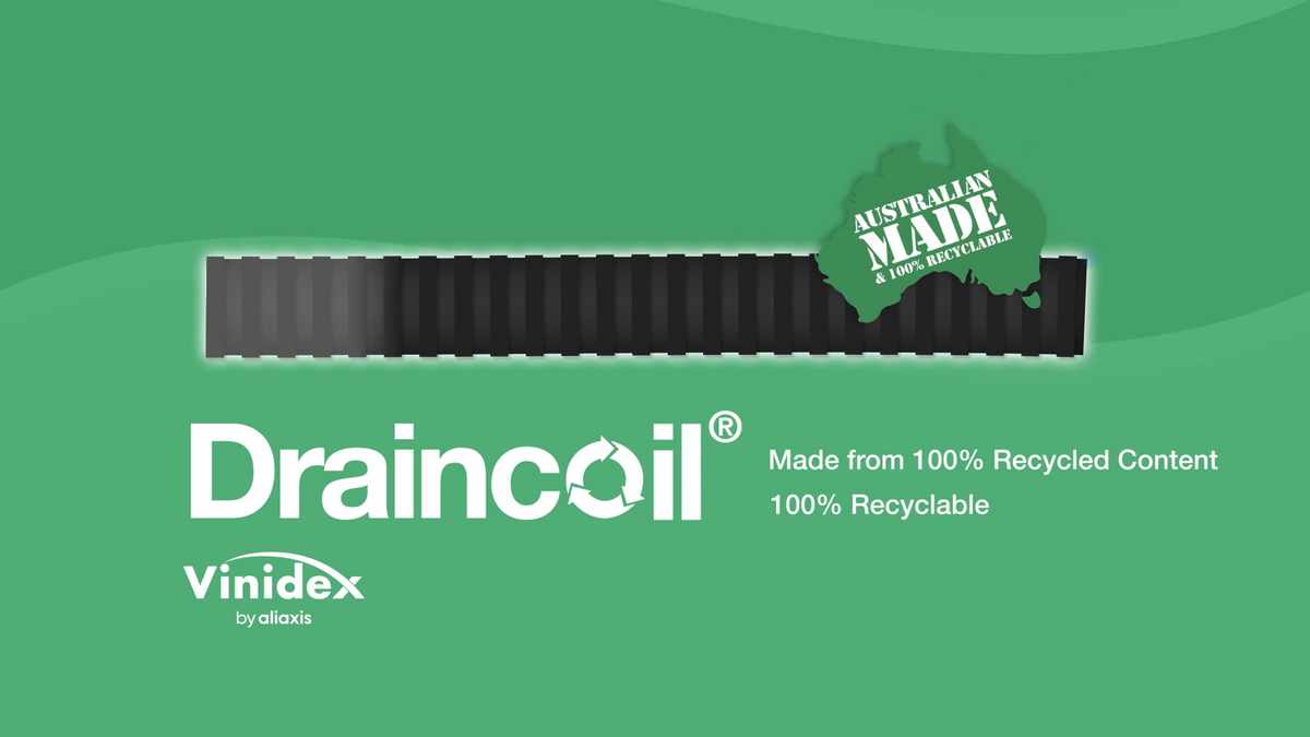 Vinidex 65mm Draincoil Tee - Plastic - Easy Installation - Blue