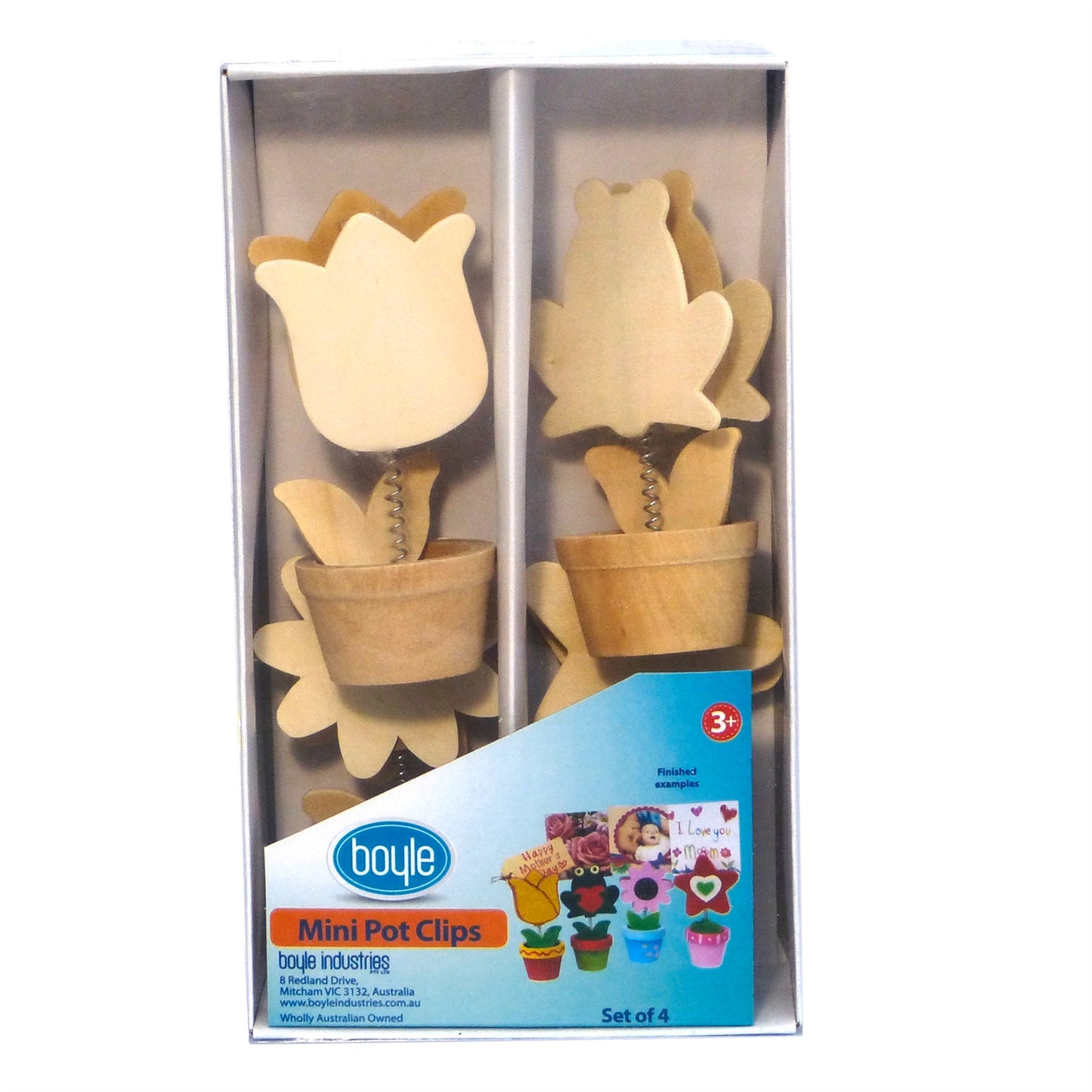 Boyle Photo Note Clip - 4 Piece Set
