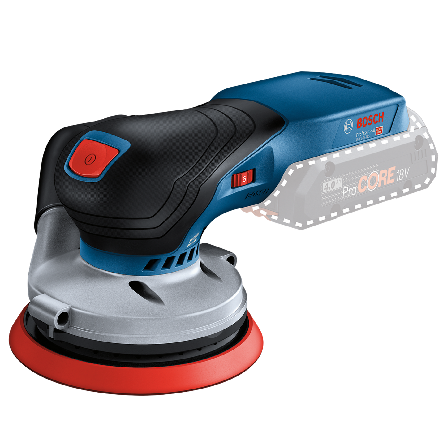 Bosch Random Orbital Sander - 125mm - Brushless - Cordless