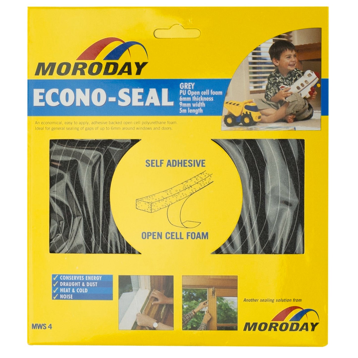 Moroday MWS4 Econo Weather Seal - 9mm