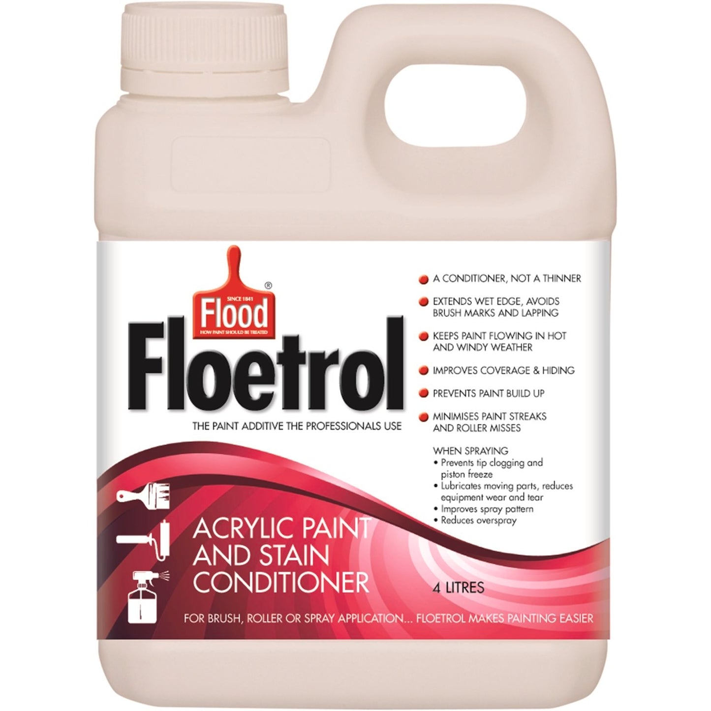 Flood Floetrol Acrylic Paint Conditioner - 4L