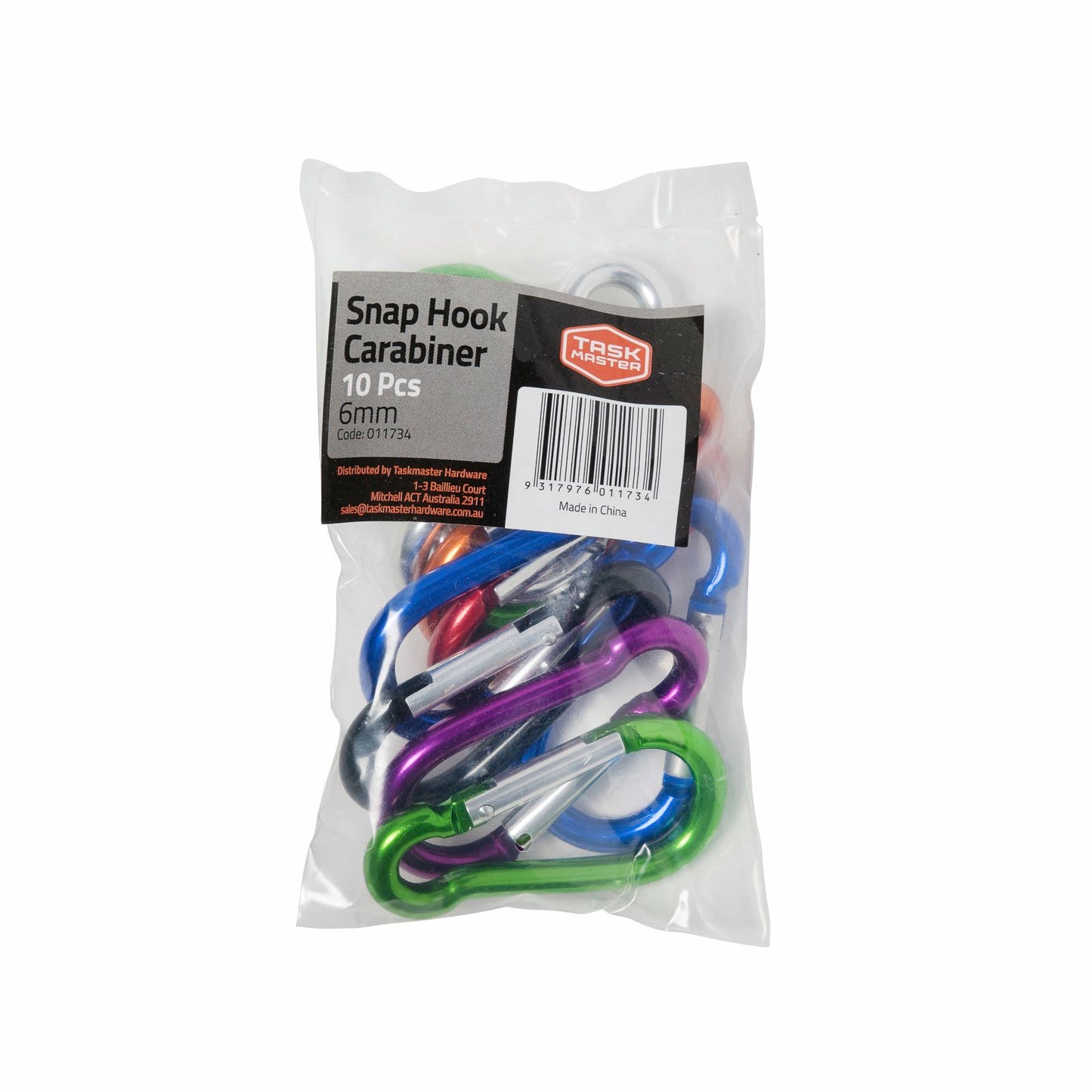 Taskmaster Snap Hook Carabiner - 6mm