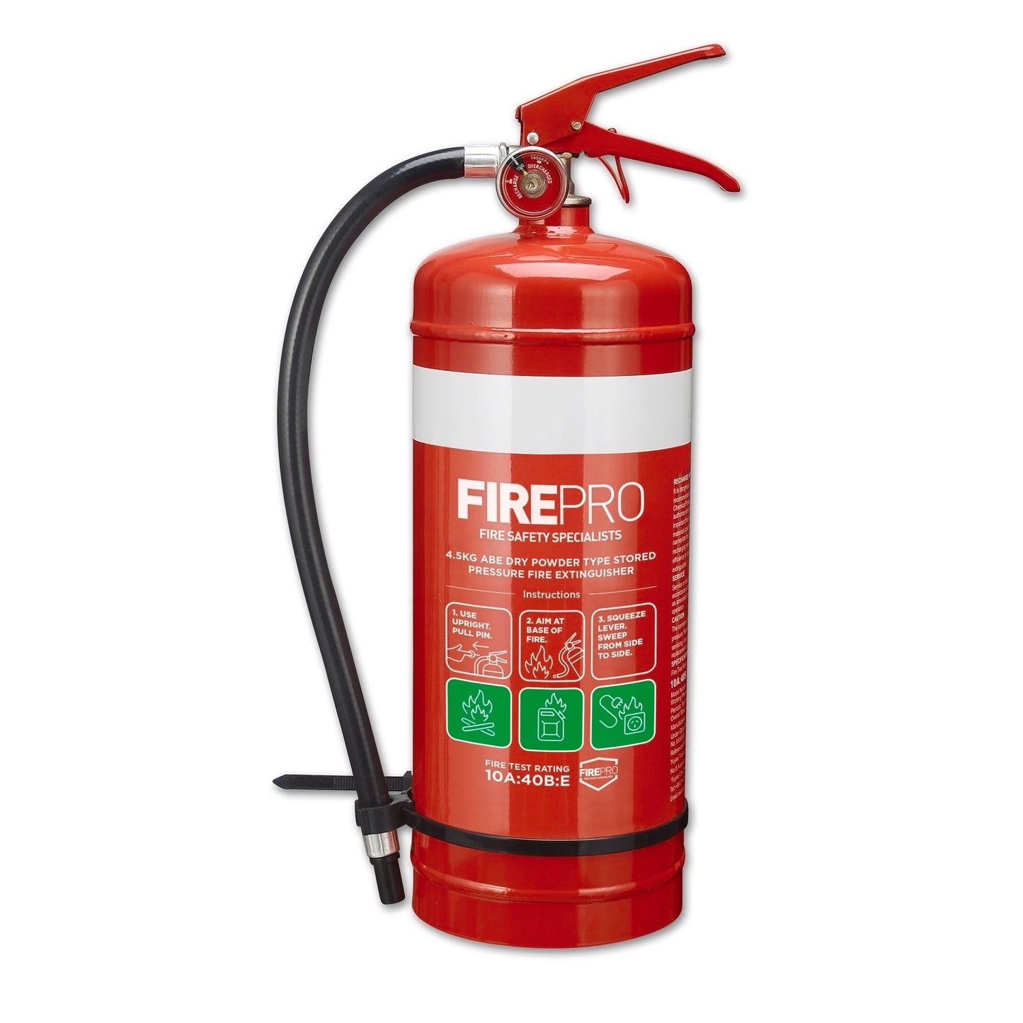Firepro Dry Powder Fire Extinguisher - 4.5kg