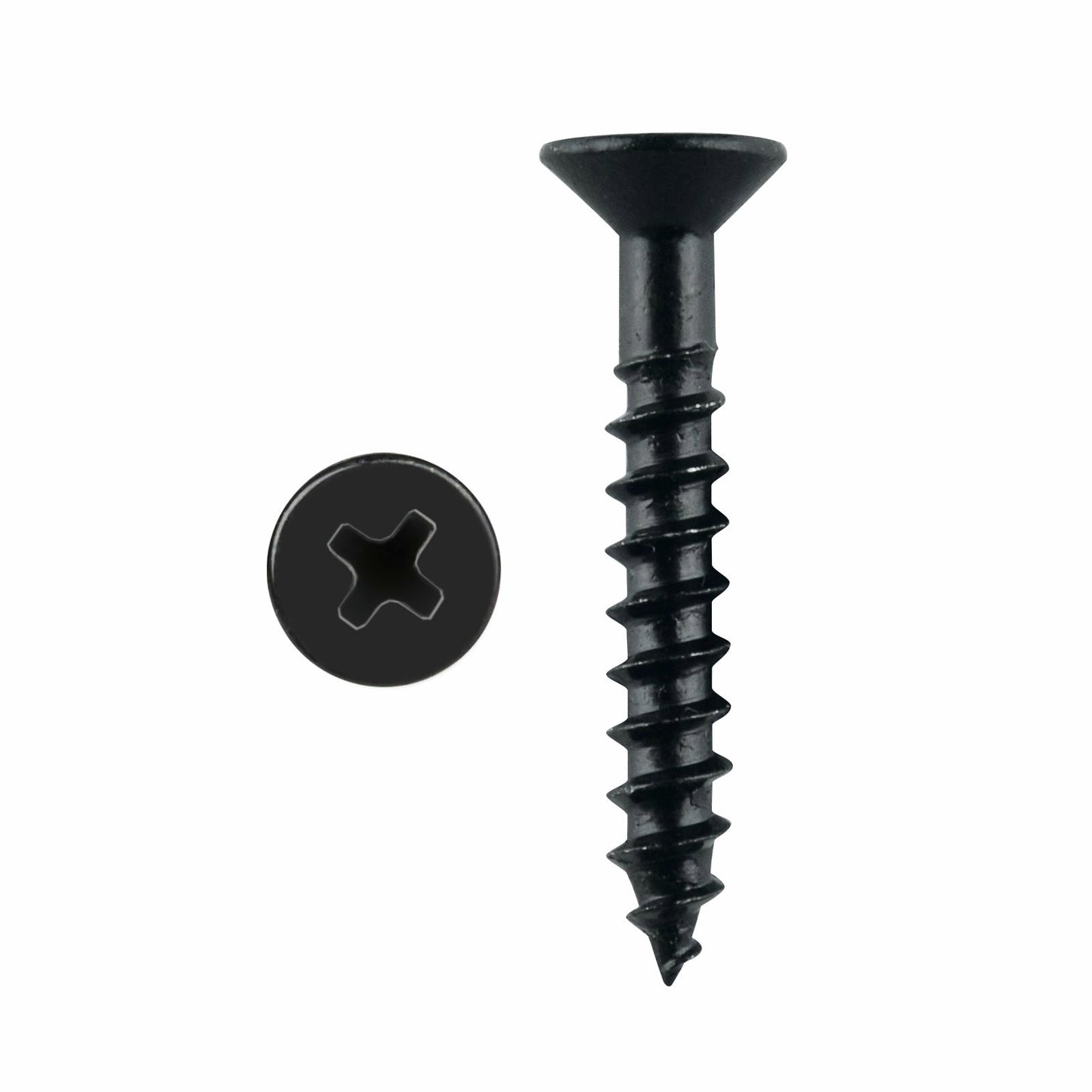 Pinnacle Black Countersunk Timber Screw - 3.5 x 20mm - 30 Pack