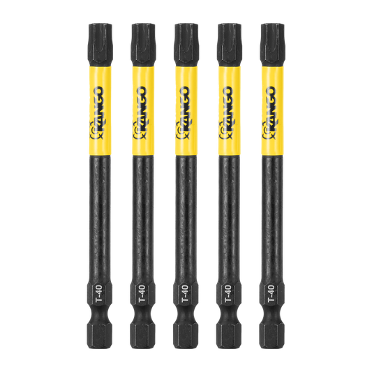 Kango HYPERTORQUE Impact Driver Bit 89mm T40 5 Pack