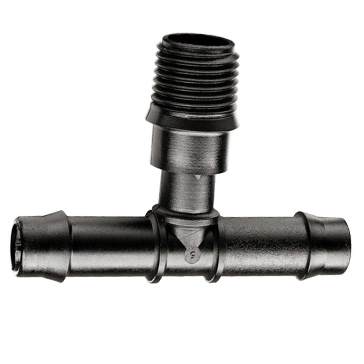 Pope Barbed x 15mm Threaded Tee - 13mm - 3 Pack