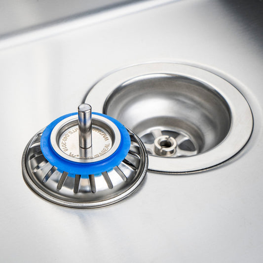 EnduraSeal 80mm Stainless Steel Sink Strainer - Durable - Easy Clean