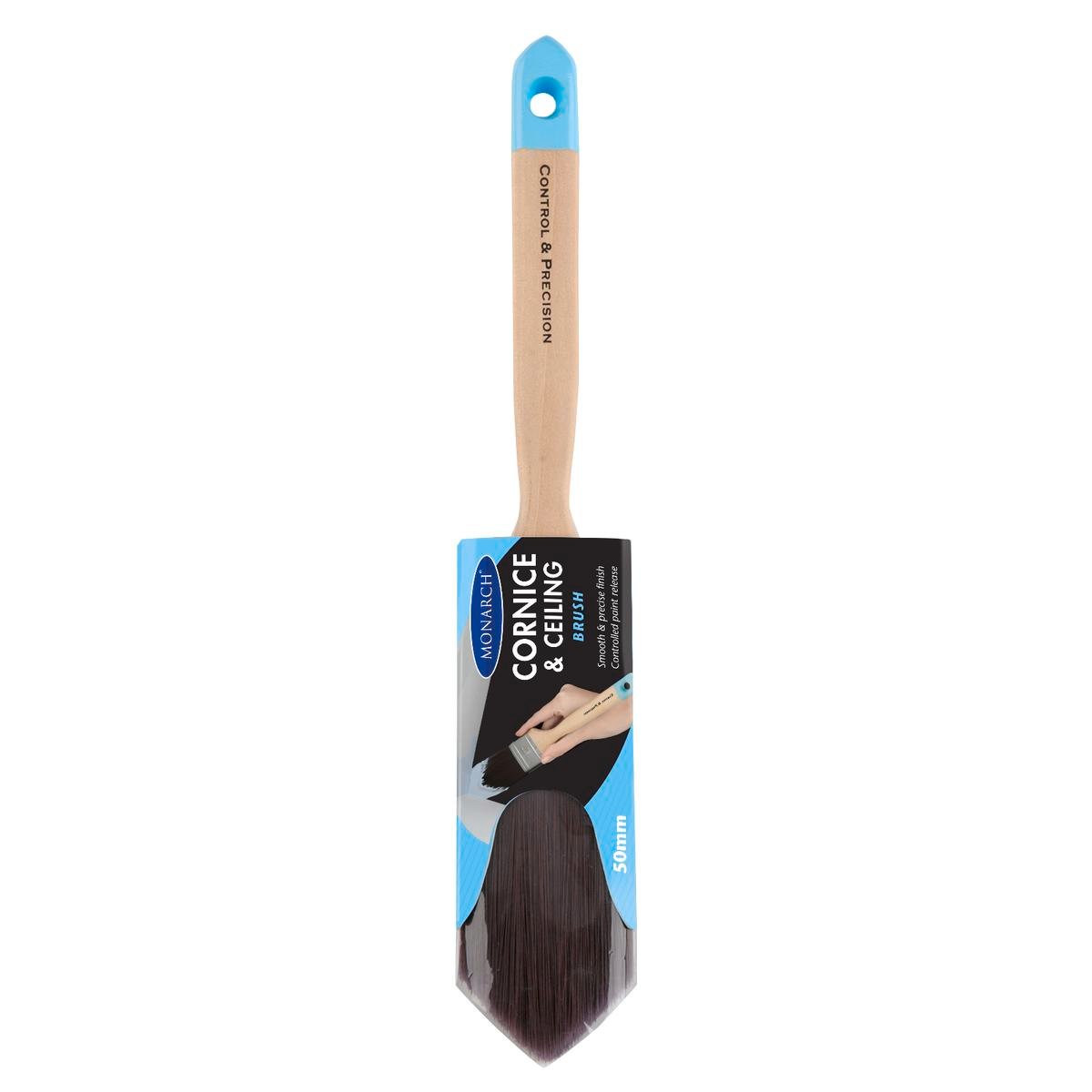 Monarch Cornice & Ceiling Paint Brush 50mm Synthetic Ultra Smooth Finish