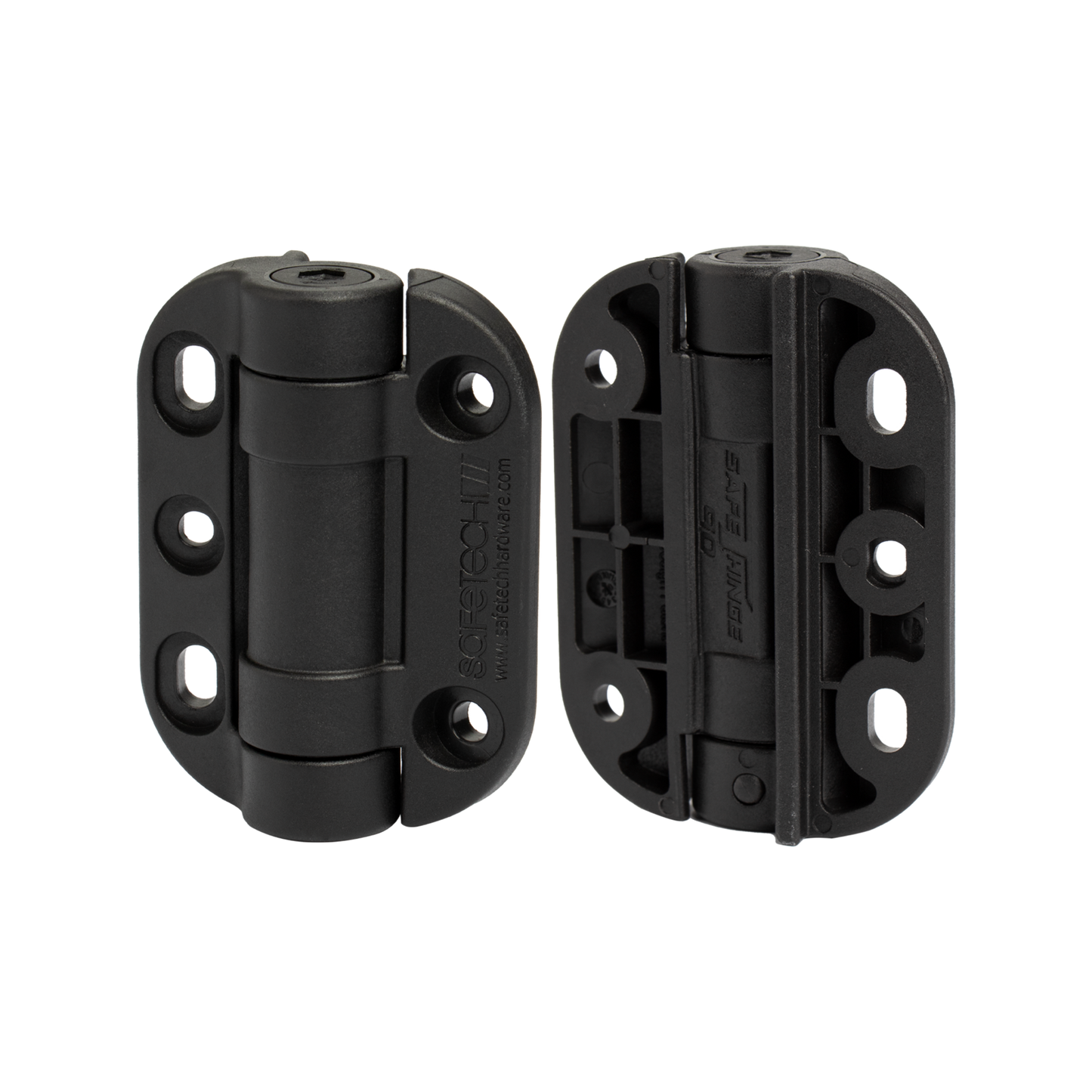 ProtectorAl G8Safe Black Adjustable Pool Hinge - 70mm - Pair