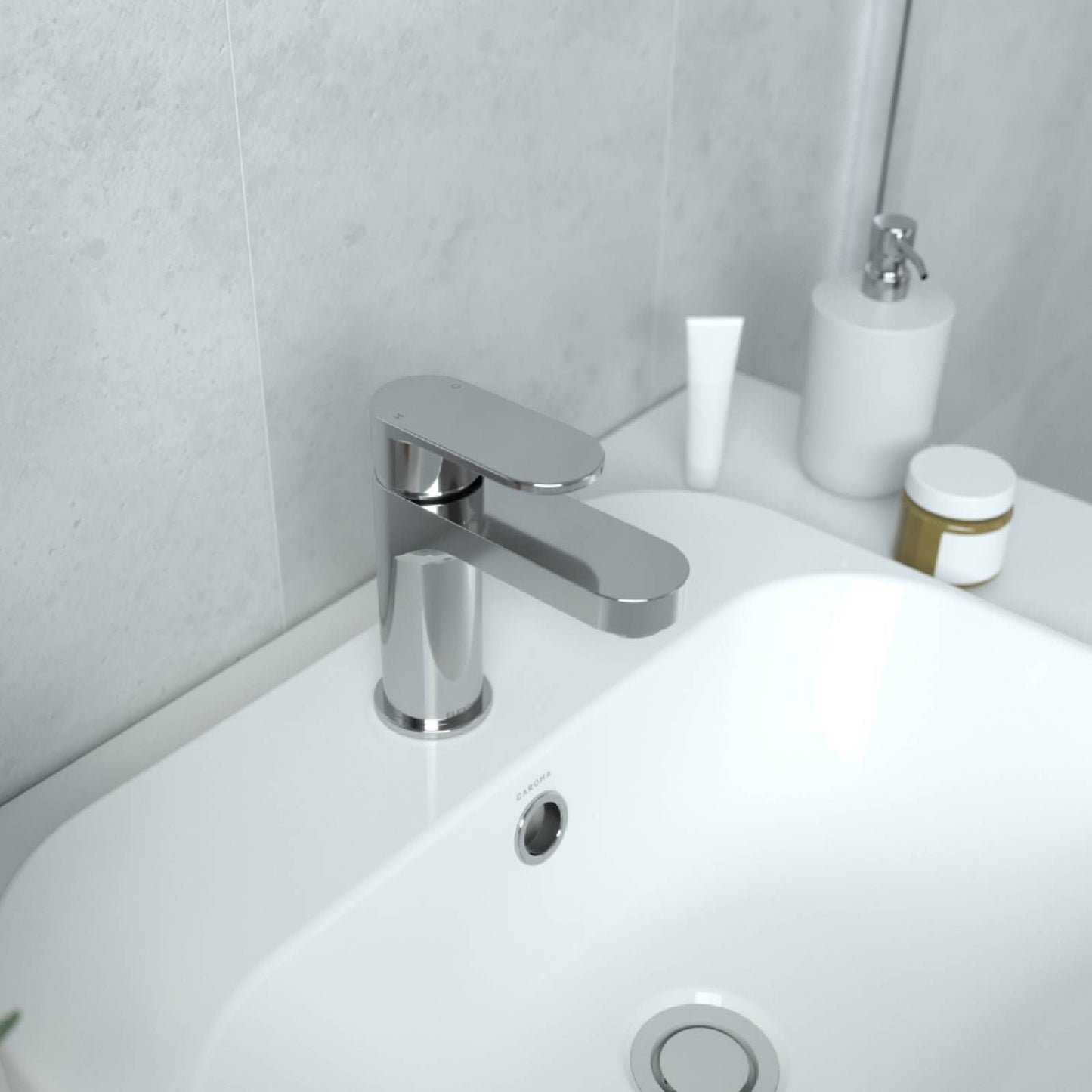 Flexispray Lead Free Havana Basin Mixer - Chrome - 50 x 144mm