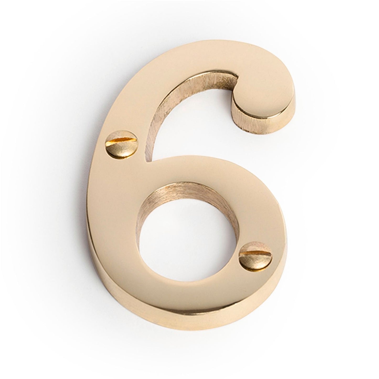 Sandleford Brass House Number 6 - 75mm