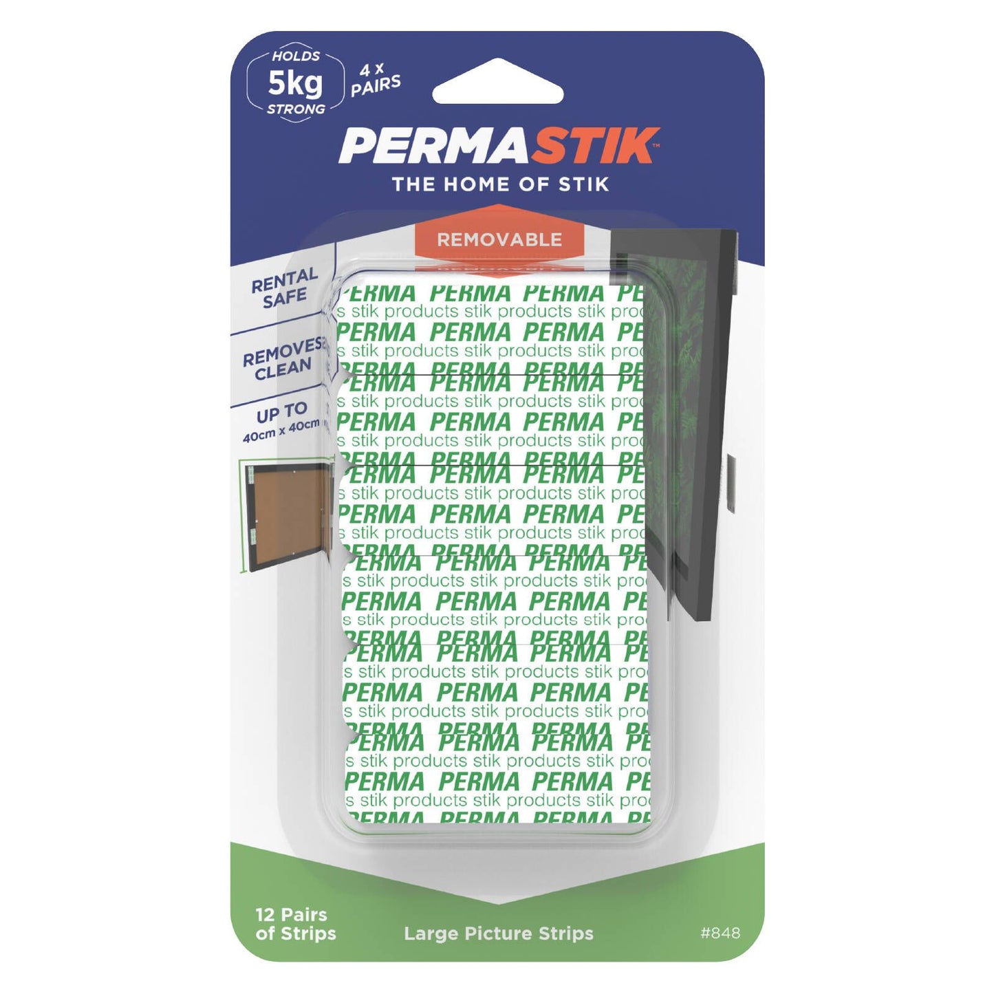 Permastik Large Picture Strips - 12 Pairs