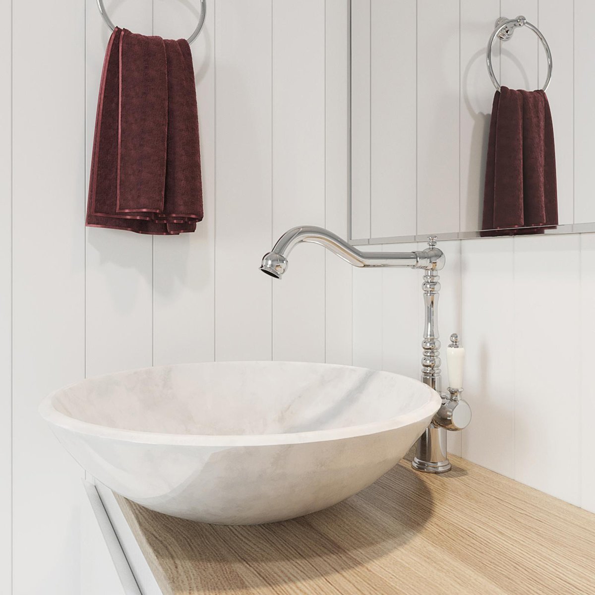 Mondella Maestro Sink Mixer - 35mm Chrome - Brass - Water Saving