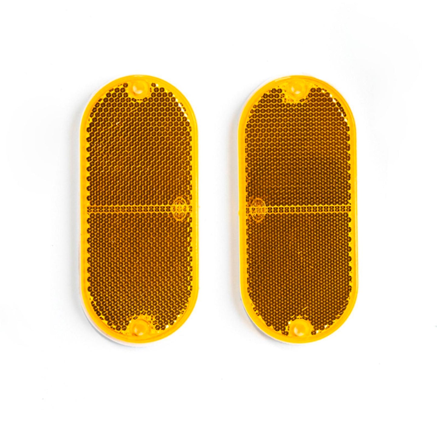 Sandleford Amber Oval Reflector - 2 Pack