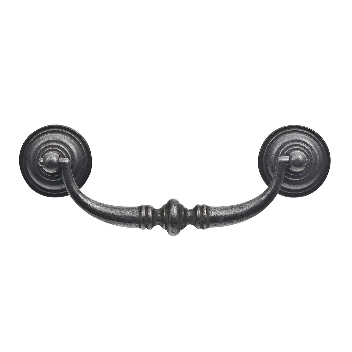 Prestige Black Cast Iron Pull Handle - 108mm