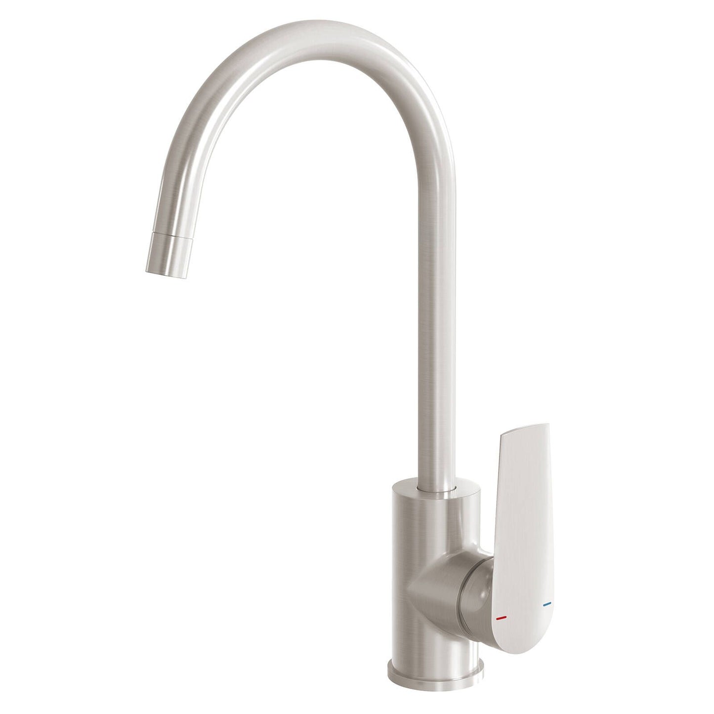 Phoenix Brushed Nickel Bailey Sink Mixer - 99 x 370 x 237mm