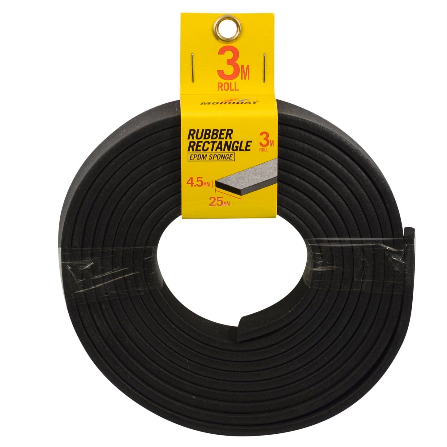 Moroday Rubber - 4.5mm x 25mm x 3m