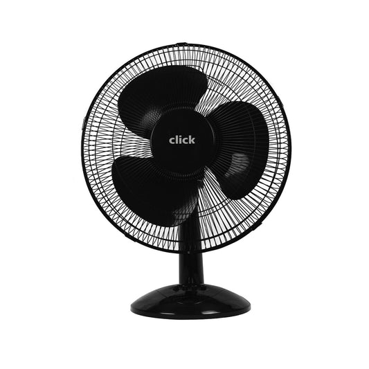 Click 30cm Desk Fan Black