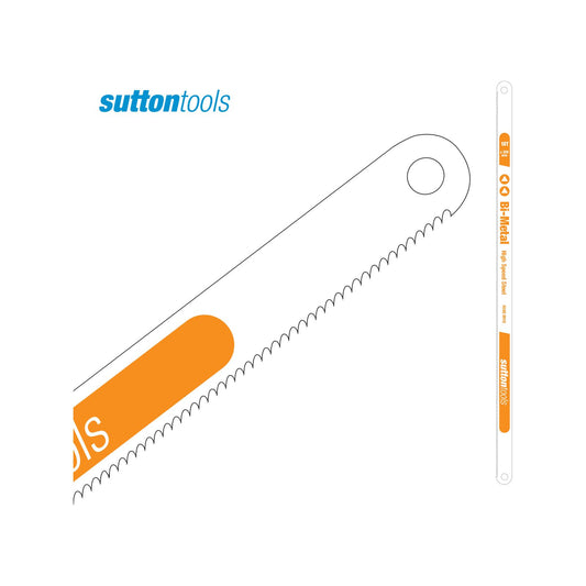 Sutton Tools Bi-Metal Hacksaw Blade - 300mm - 24 TPI - 2 Pack