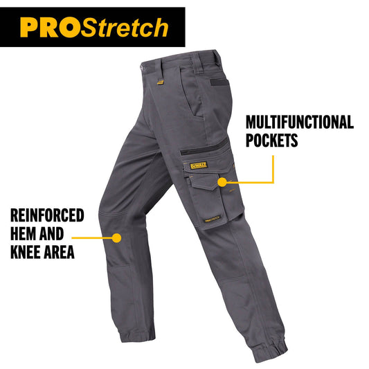 Dewalt Grey Goldfield Prostretch Trousers - Size 38