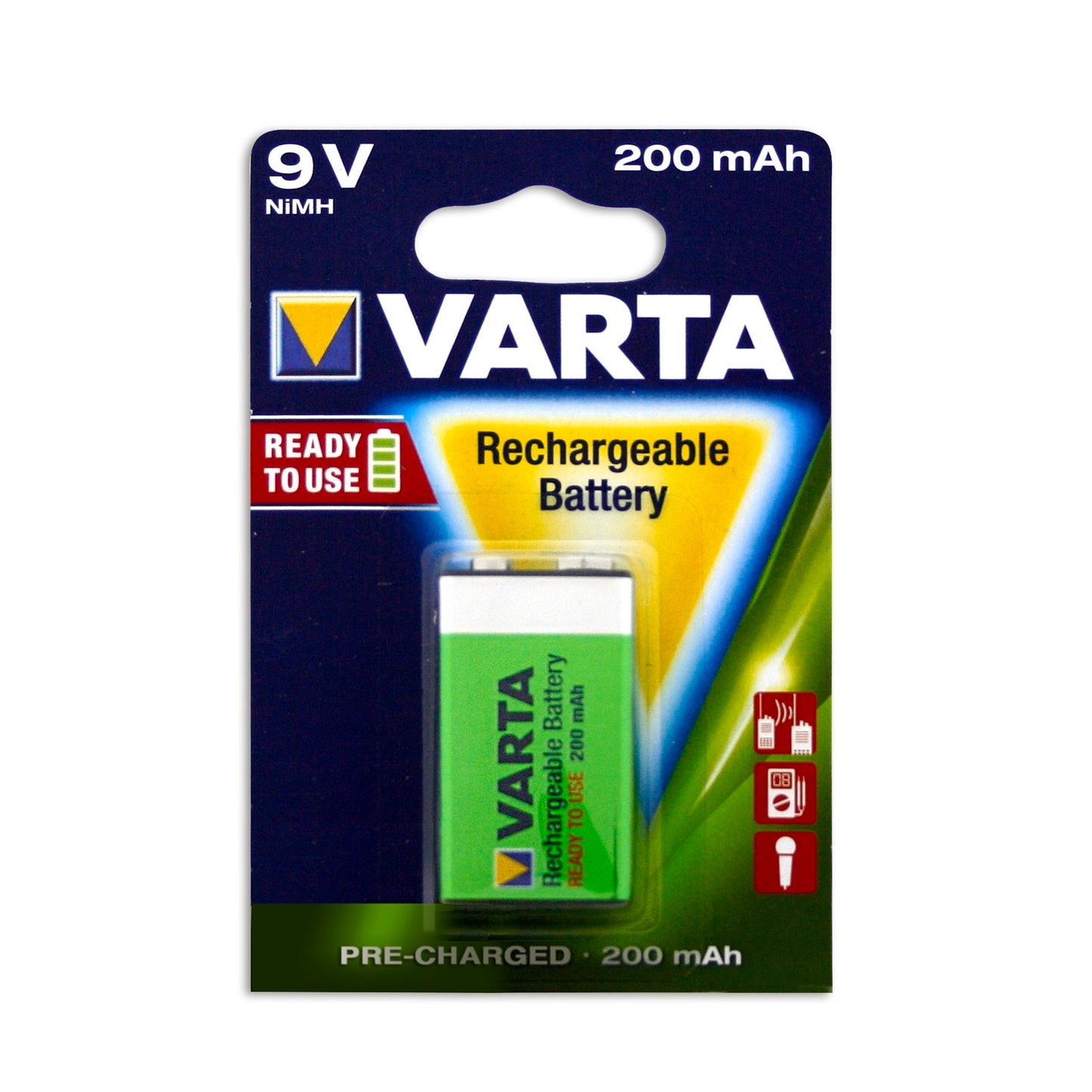 Varta Nimh Rechargeable Battery - 9V