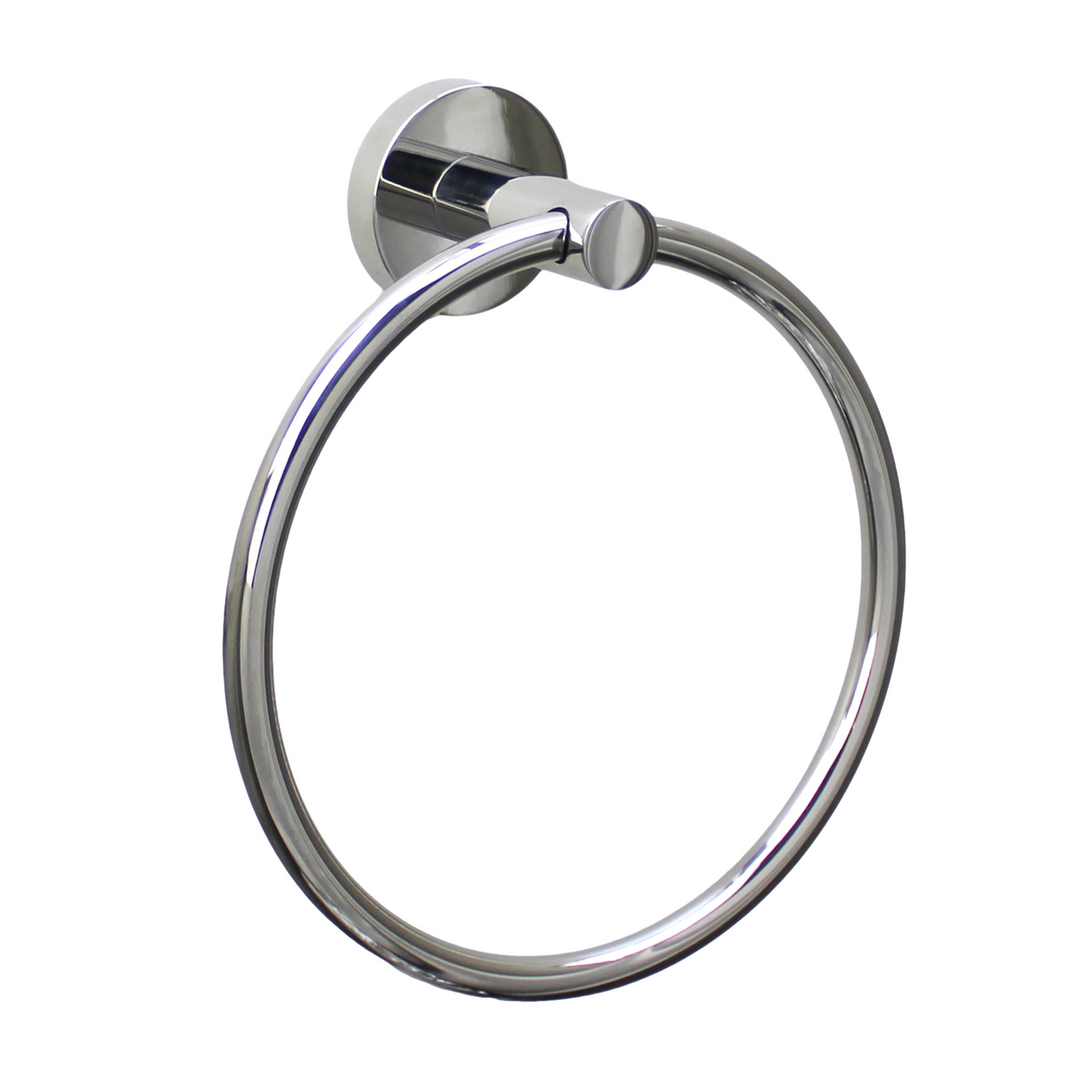 Barelli Toscana Towel Ring - Polished Chrome - 200 x 150mm