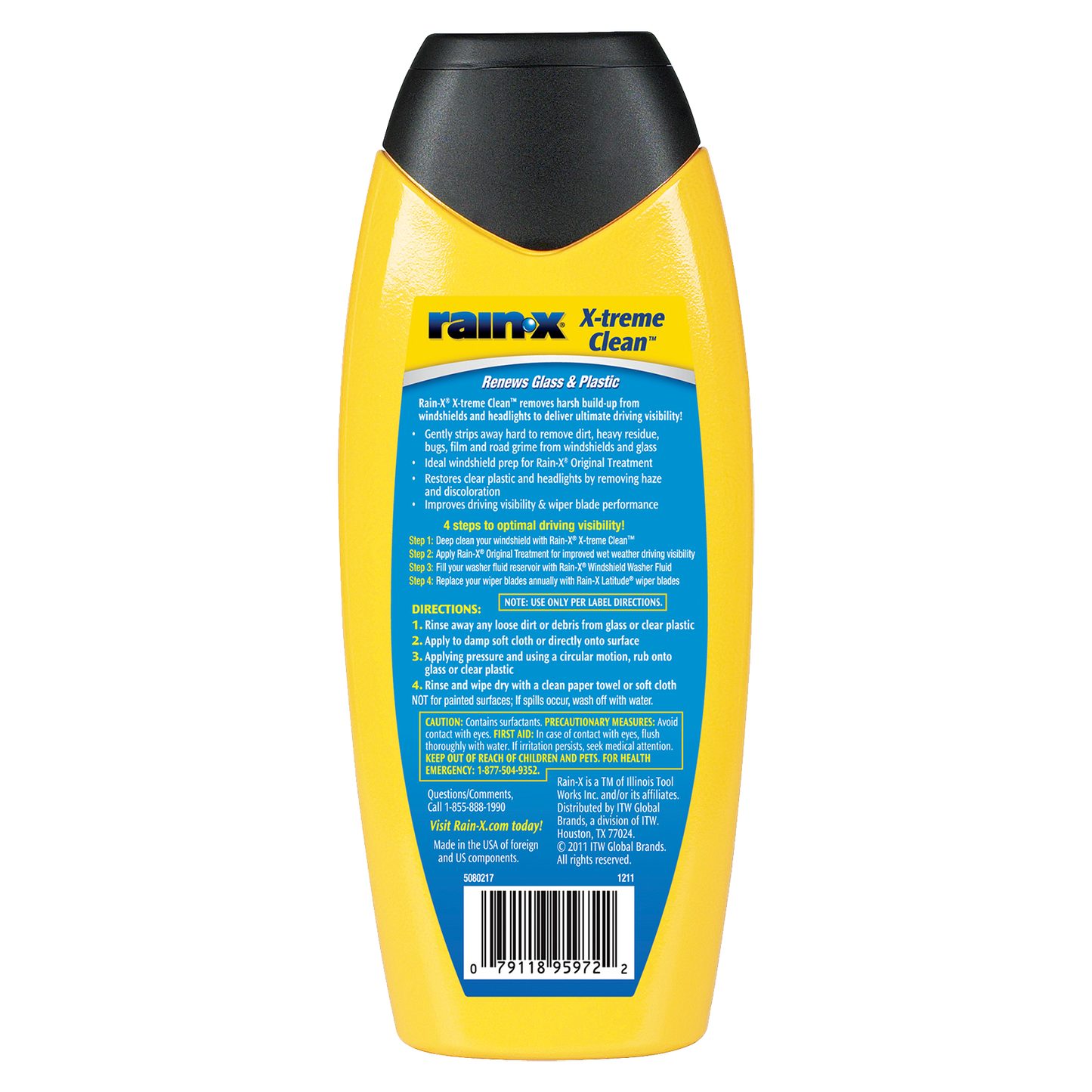 Rain-X X-Treme Glass Cleaner - 355ml