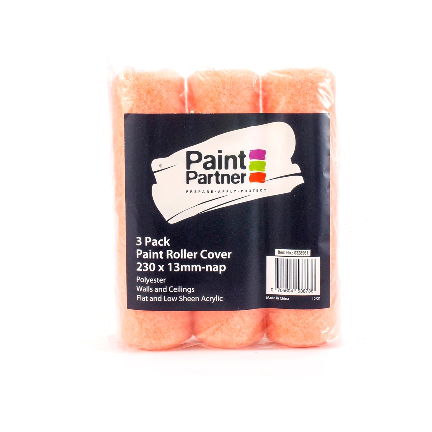 Paint Partner Paint Roller Cover - 230mm - 3 Pack