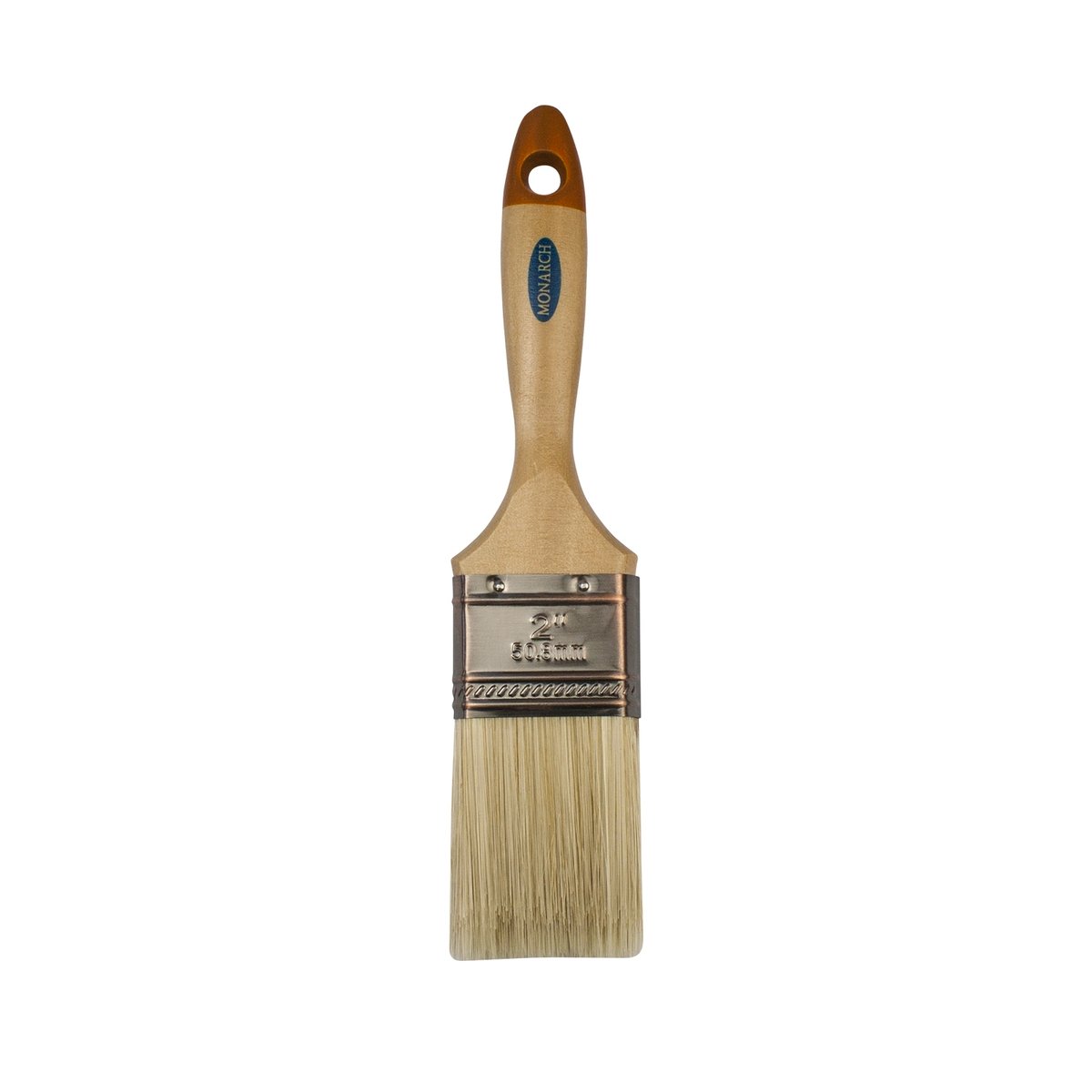 Monarch Woodcare Paint Brush - 50mm - Hog Bristle/Synthetic - No Brush Marks