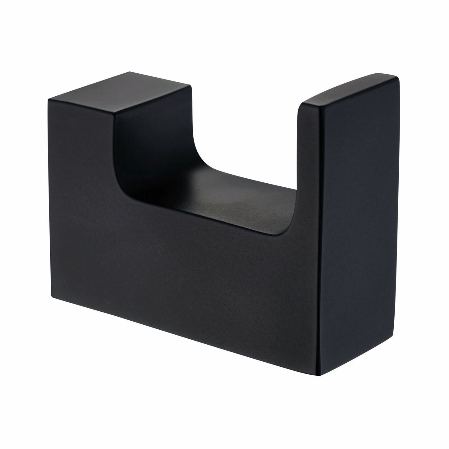 Mondella Matte Black Rumba Robe Hook - 40mm