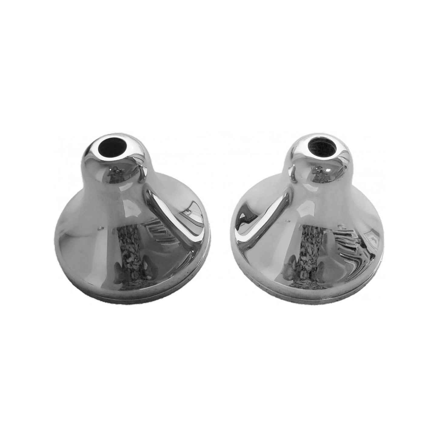 Shaw Mason Chrome Plated Brass Wall Flange - 2pc